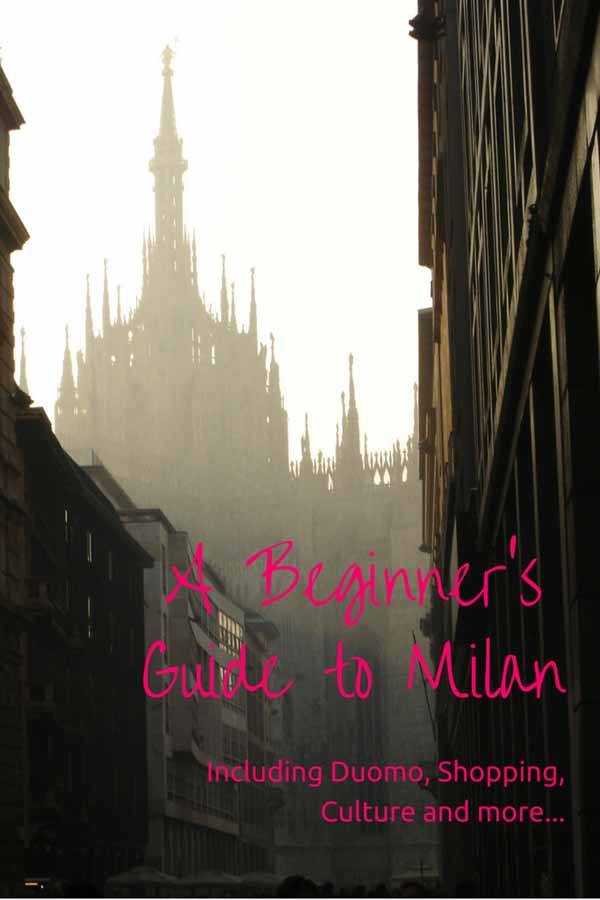 weekend in Milan pin