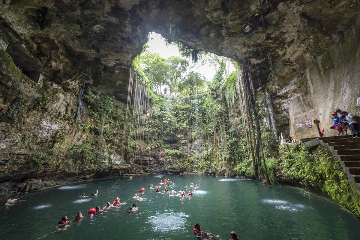 cenote ik kil valladolid