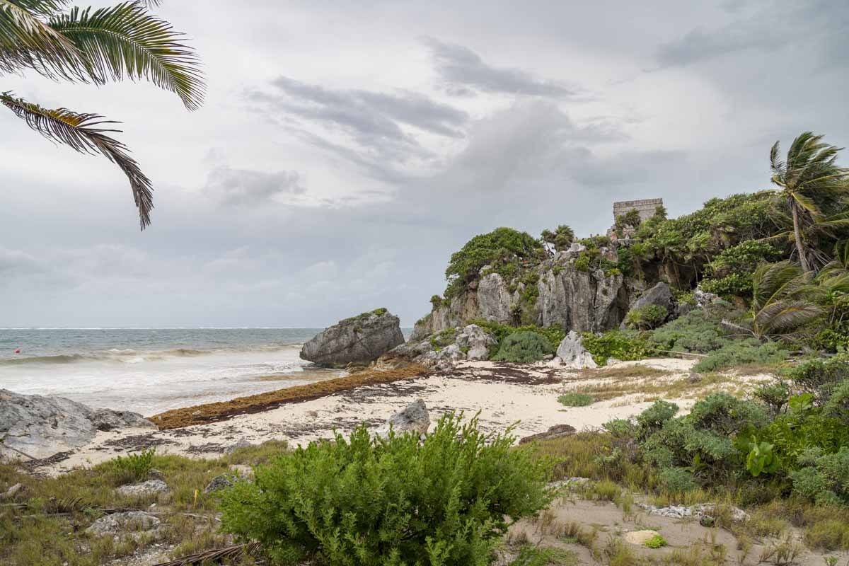 tulum beach rainy season