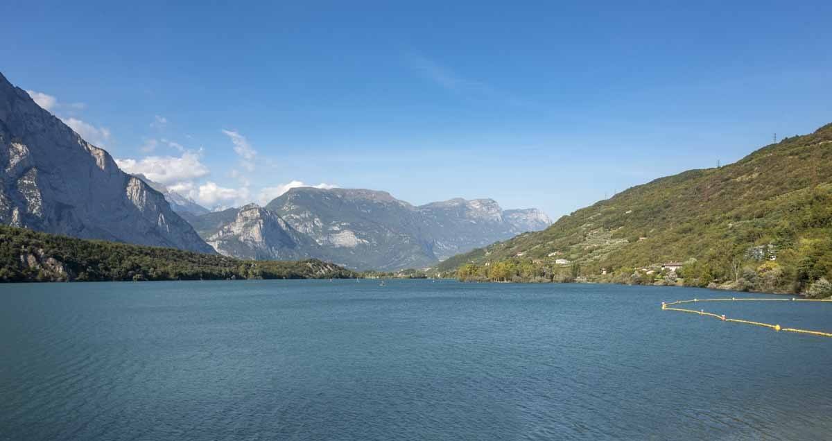 lake cavedine alps trentino