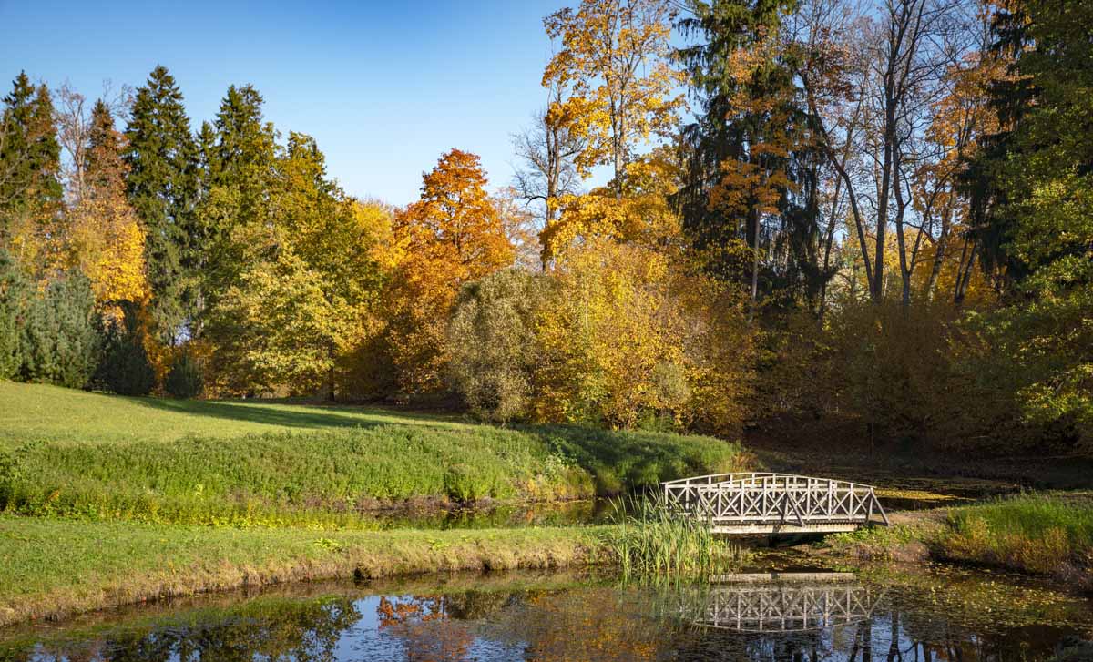 latvia autumn aluksne