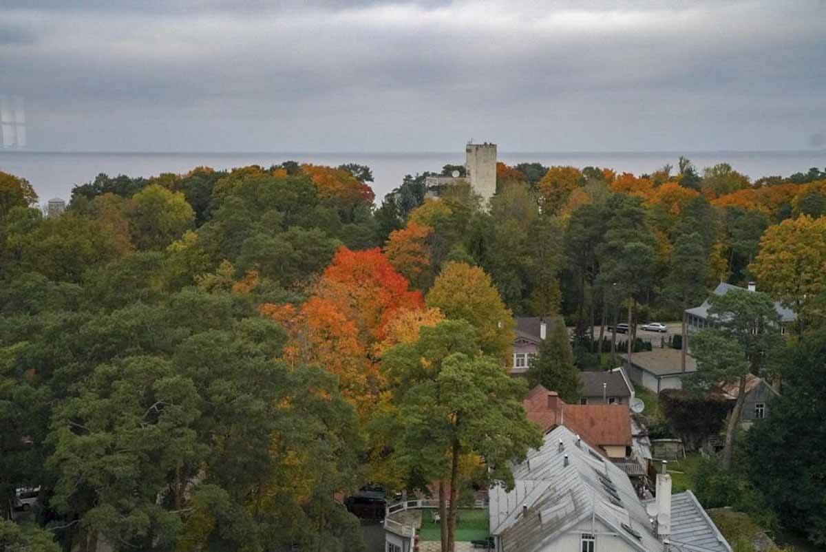 latvia autumn jurmala