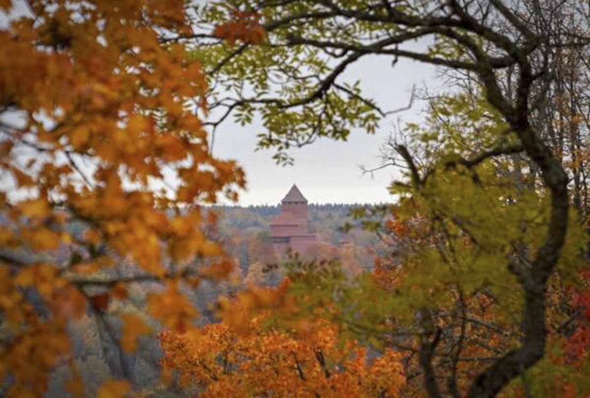 latvia autumn sigulda