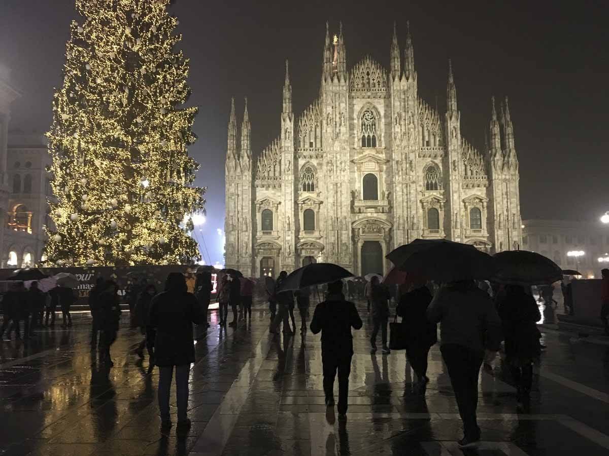 night duomo christmas