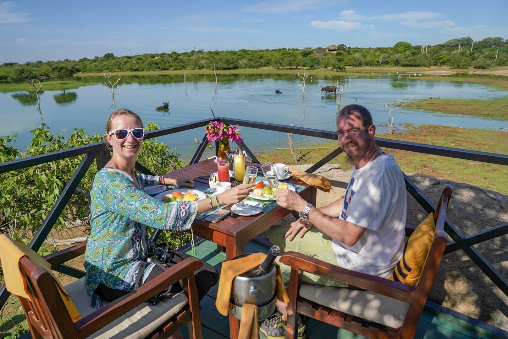 outdoor breakfast cinnamon yala