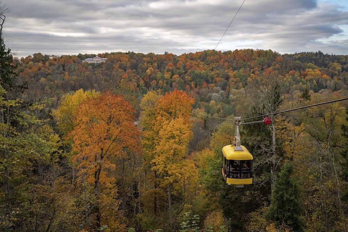 sigulda latvia cable car