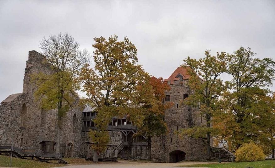 sigulda latvia medieval castle