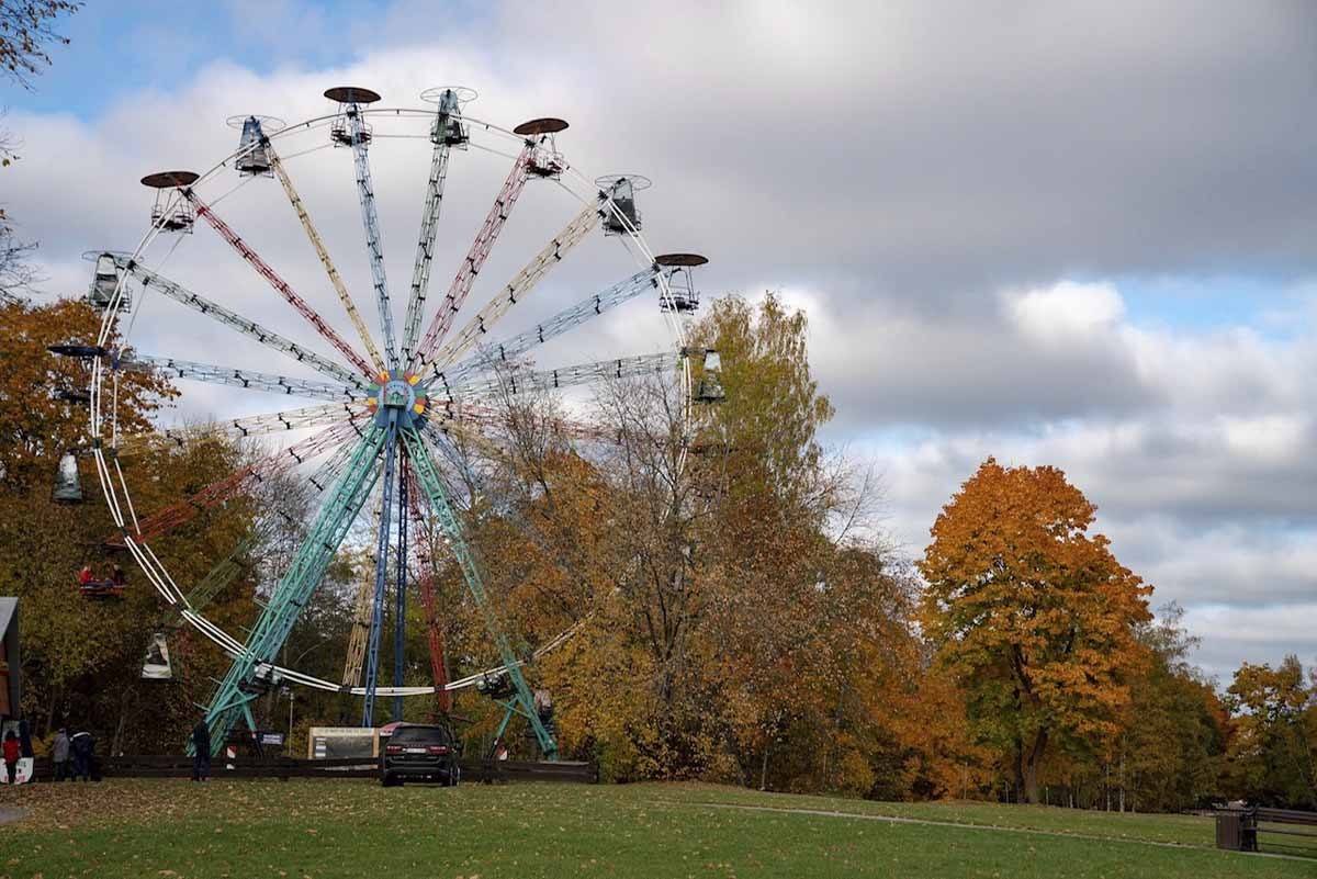 sigulda latvia panoramic wheel