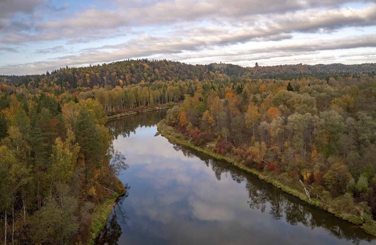 sigulda latvia river views