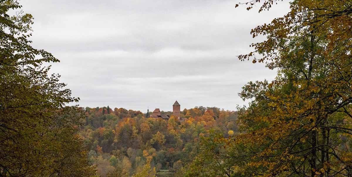 sigulda latvia turaida view