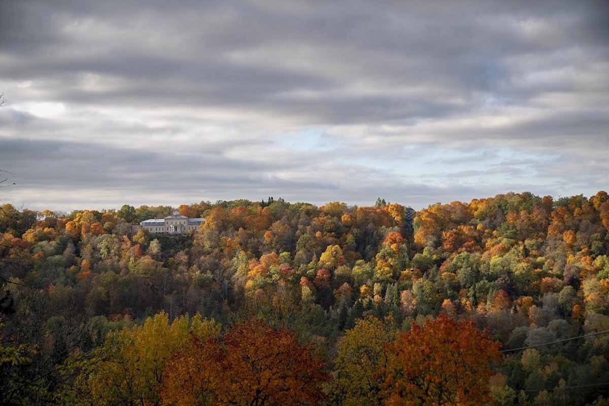 sigulda latvia views autumn