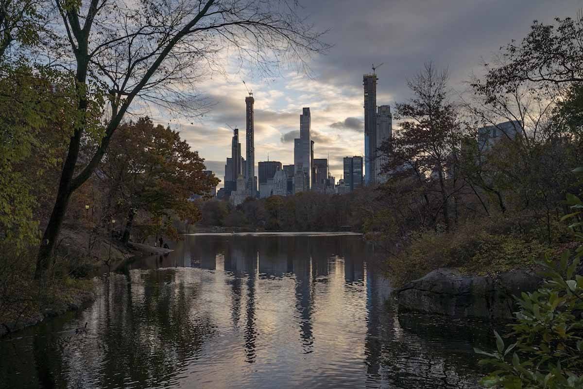 central park autumn new york