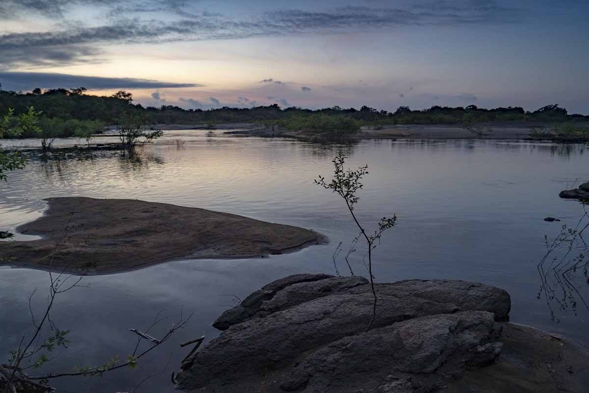 creek sunrise guyana rupununi