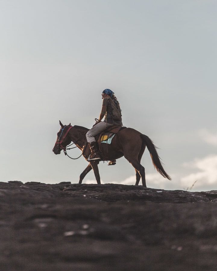 horse riding guyana girl hill