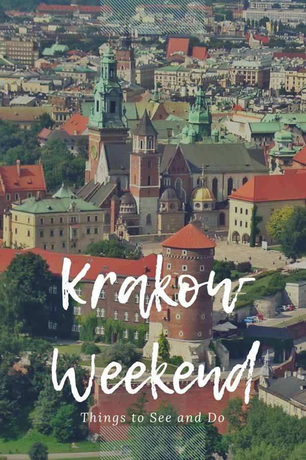 weekend in krakow pin