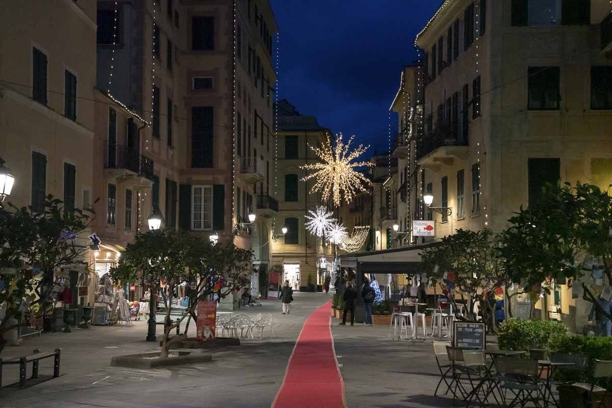 historic centre rapallo italy