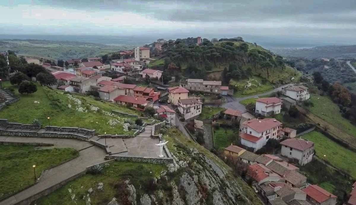 santu lussurgiu winter sardinia