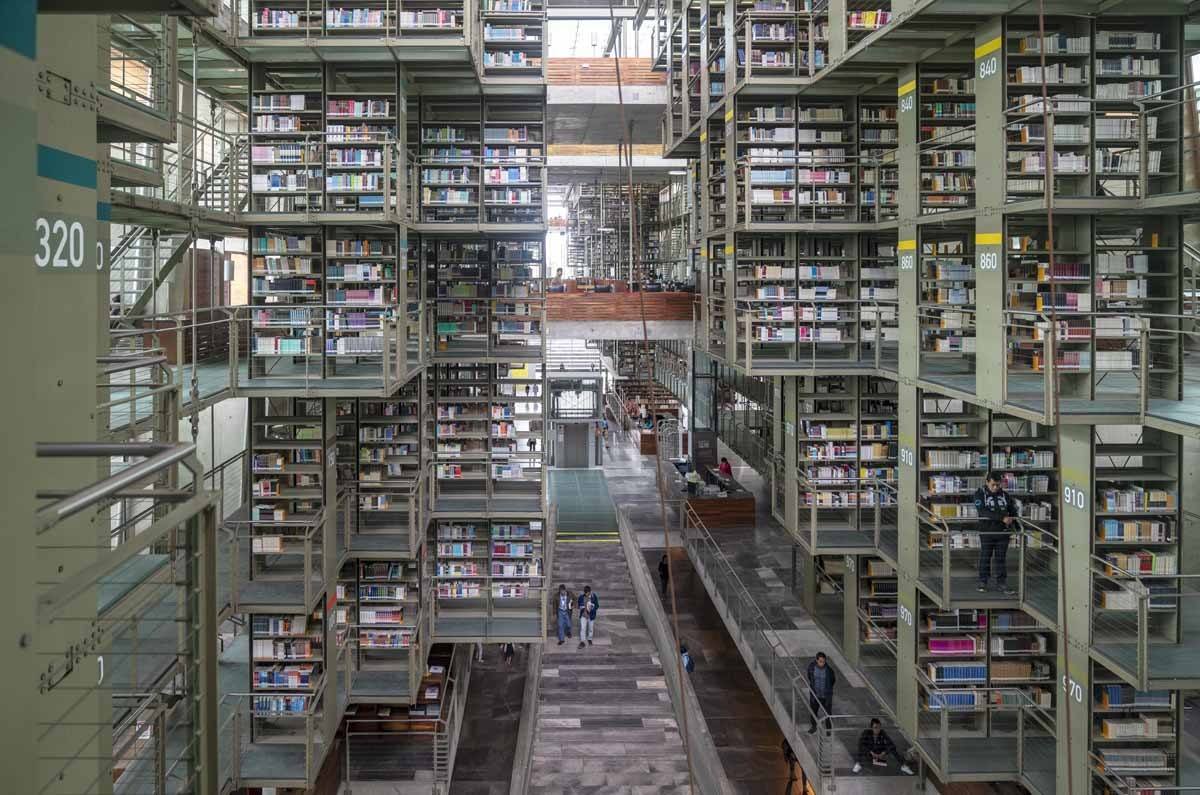 biblioteca vasconcelos non touristy mexico city