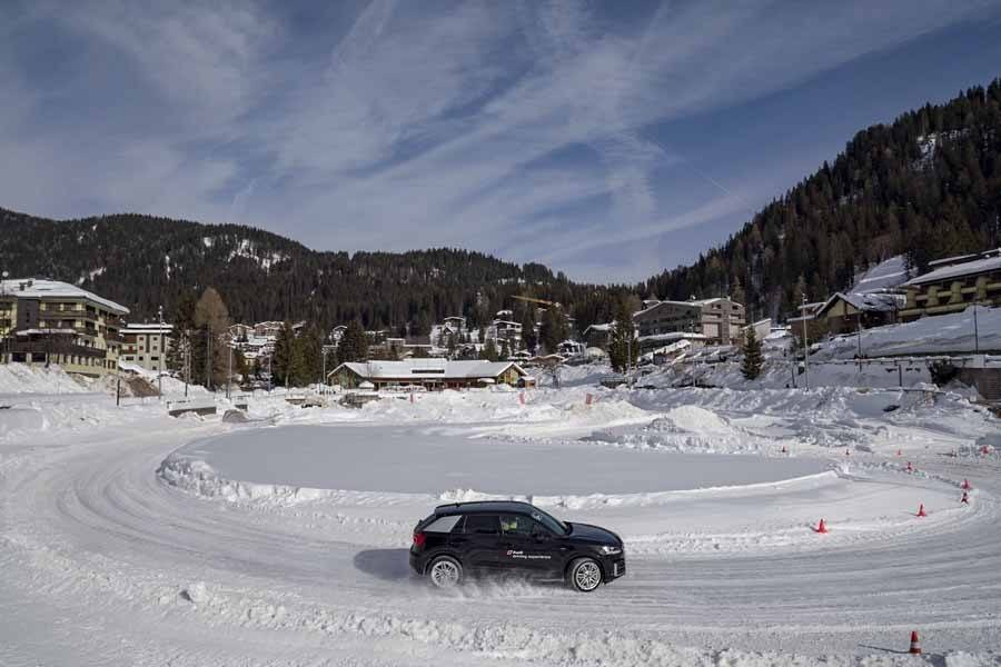 test drive audi madonna di campiglio