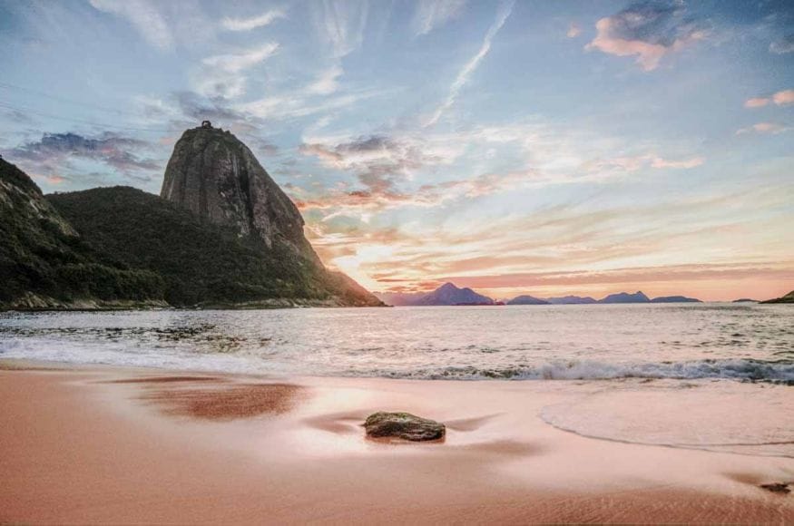ipanema beach rio brazil