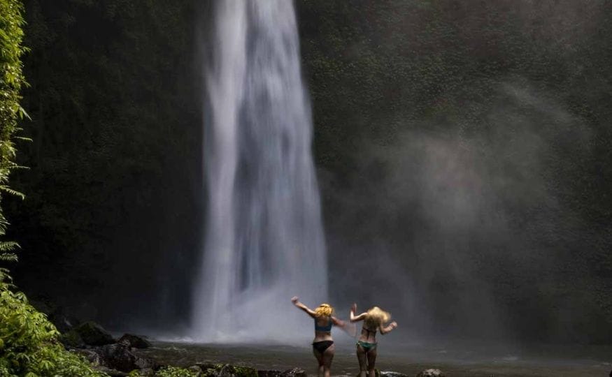 best waterfalls in bali nung nung