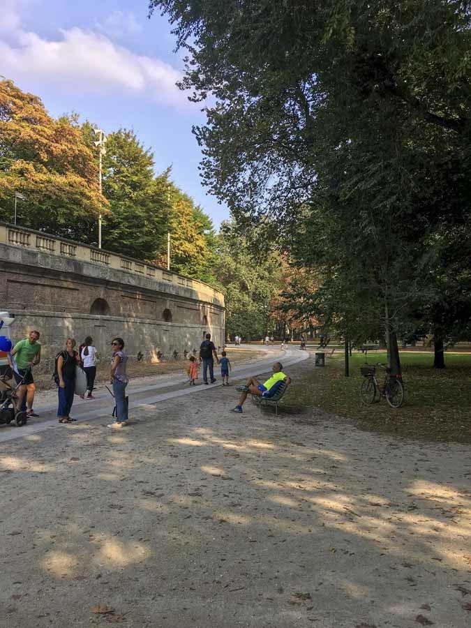 parco sempione milan arena