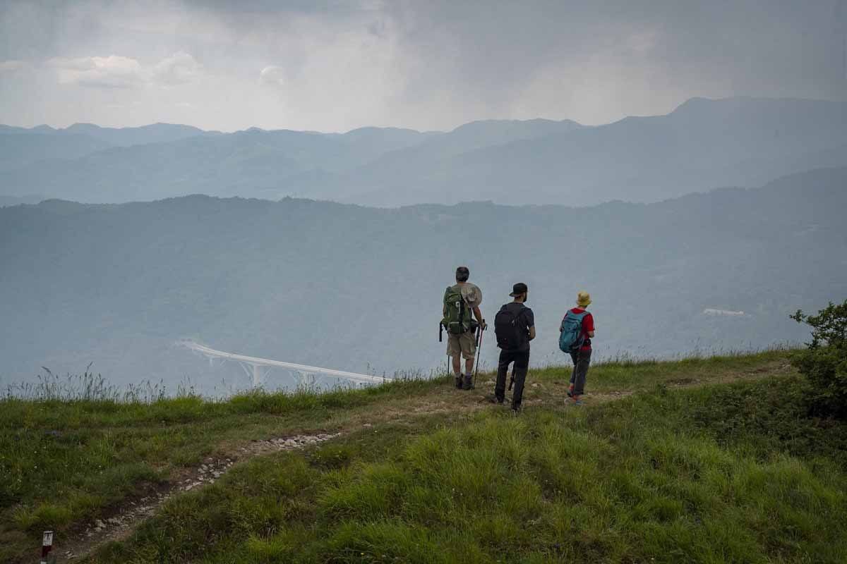 via francigena monte valoria view