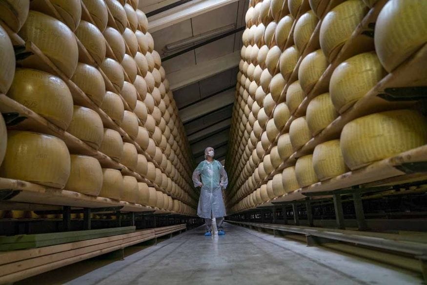 parmigiano reggiano factory cheese