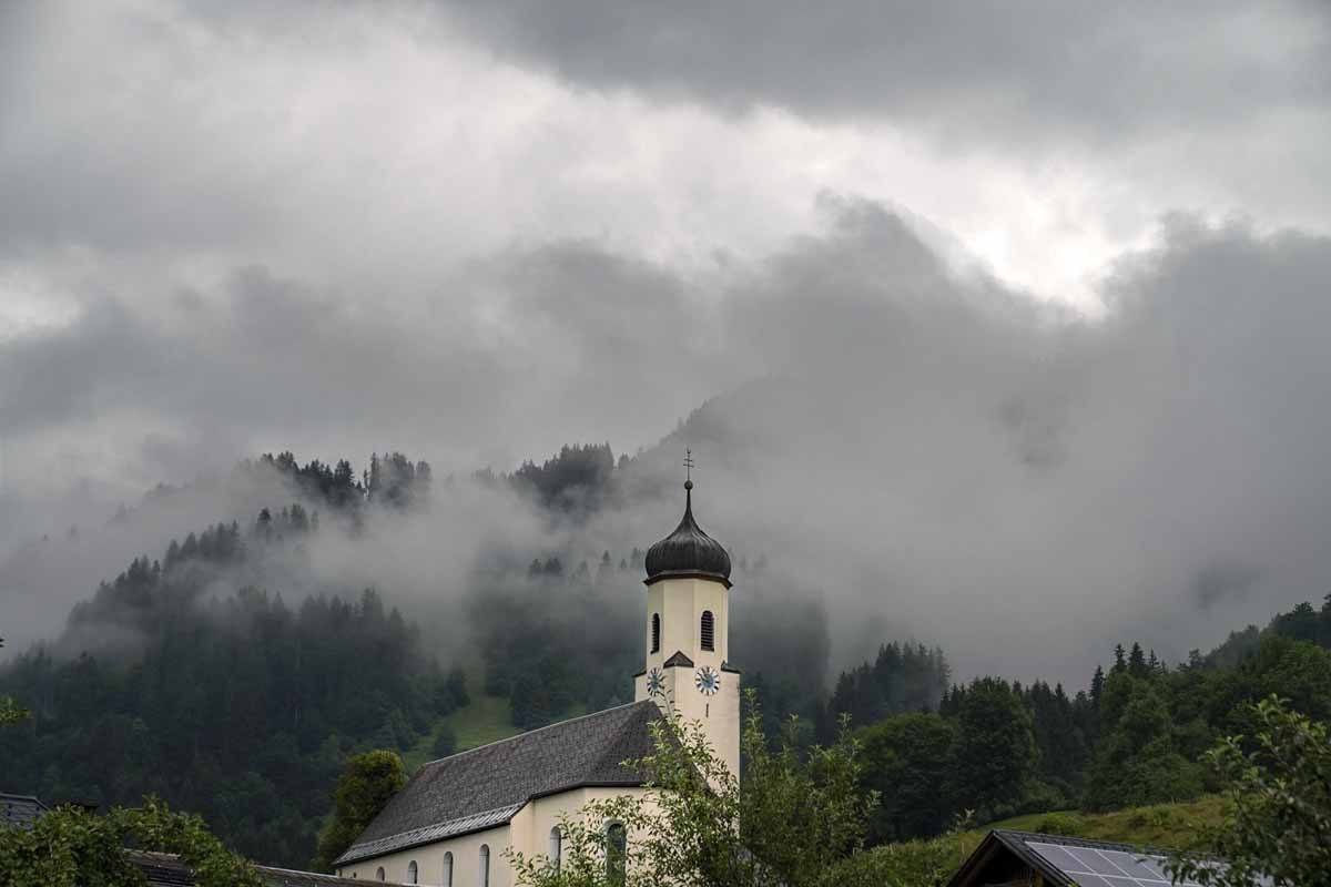 schoppernau church belfry