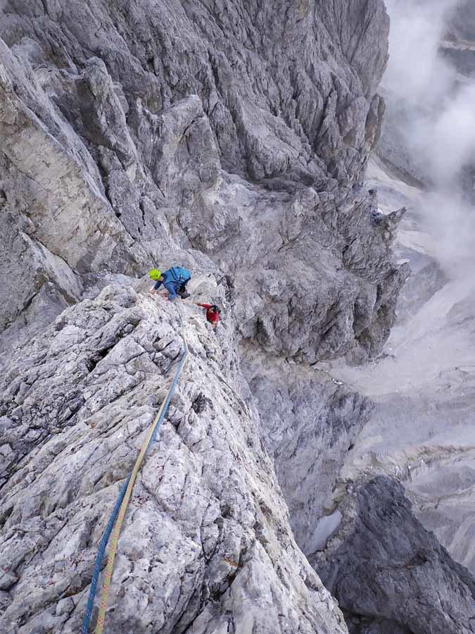 climbing vajolet towers