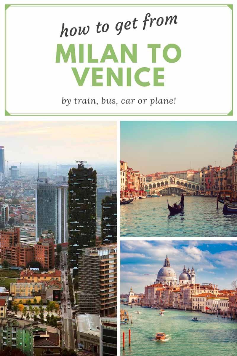 getting from milan to venice pin