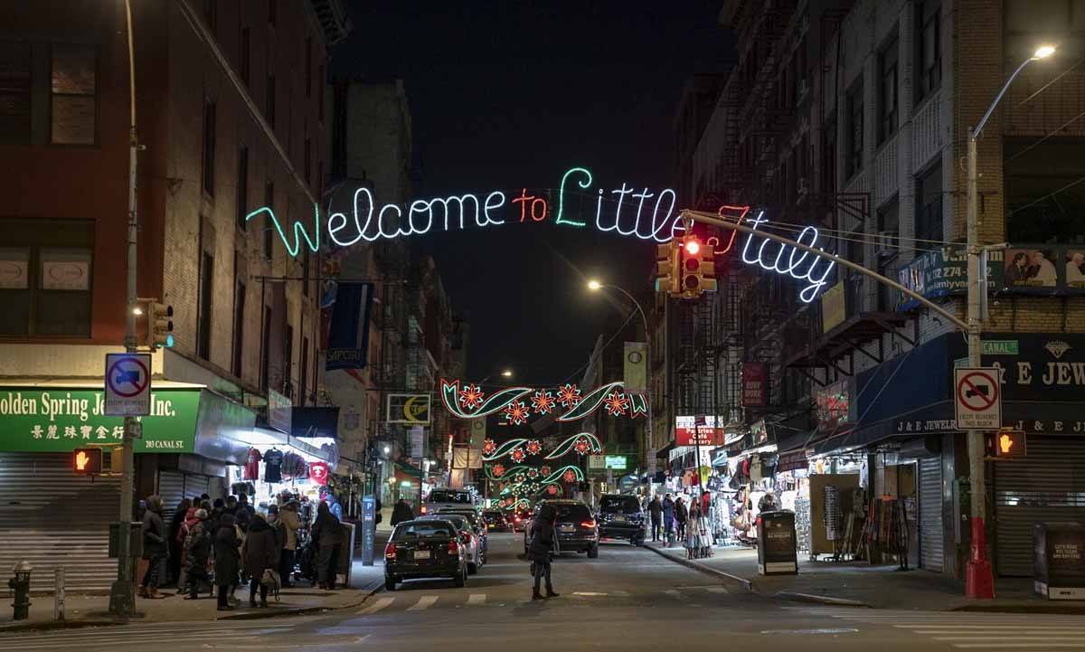 little italy christmas lights