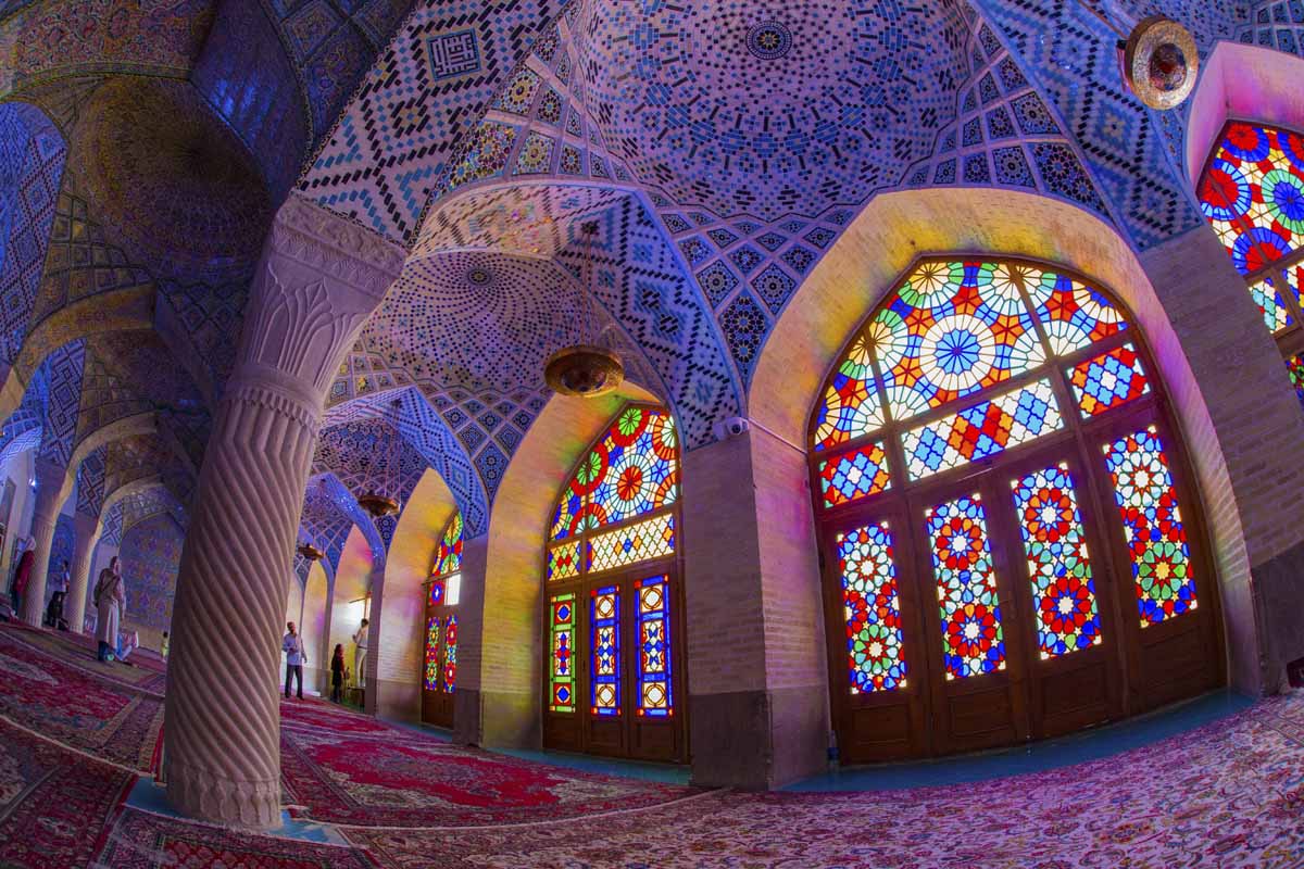 shiraz travel pink mosque