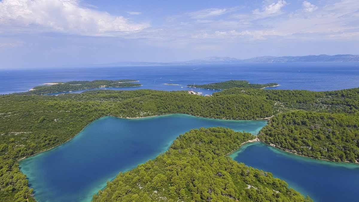 mljet island from dubrovnik