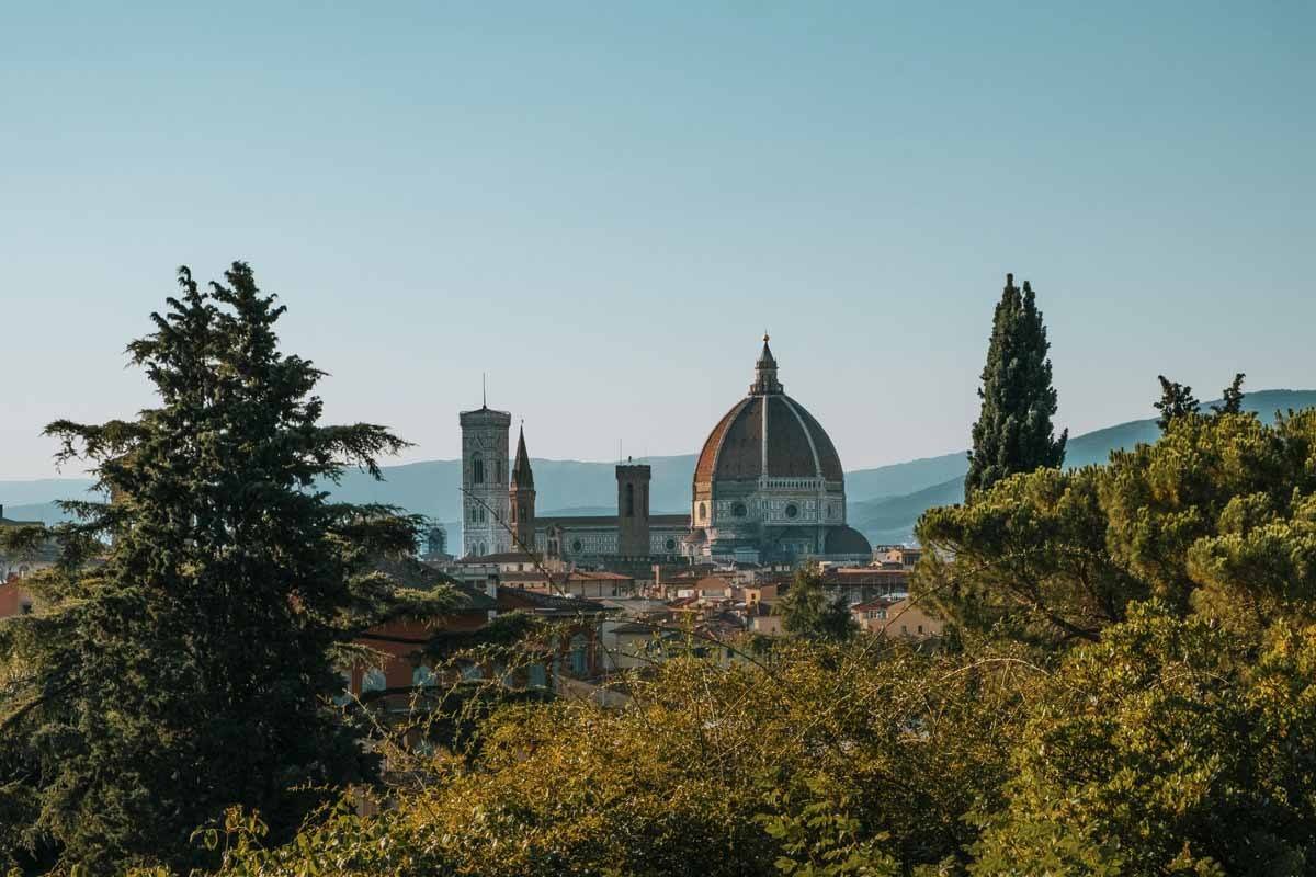 florence skyline trees