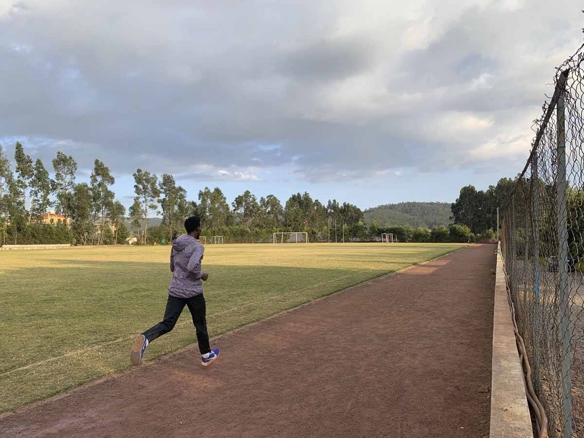 ethiopian runner training addis ababa