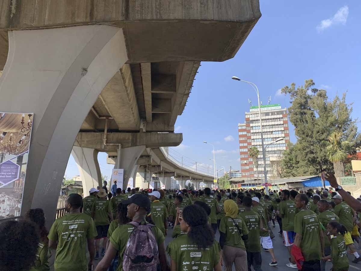 great ethiopian run under viaduct