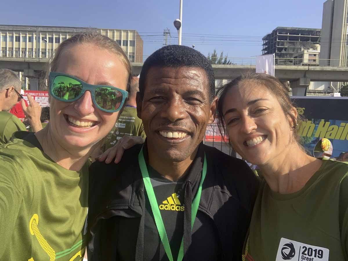 haile gebrselassie selfie