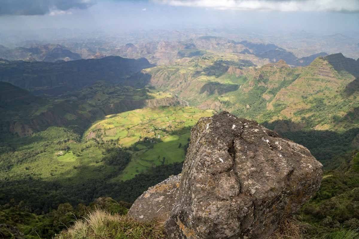 simien mountains view