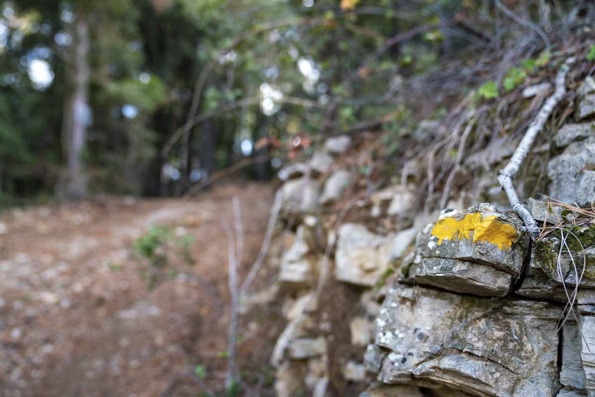 alt emporda hike trail markings