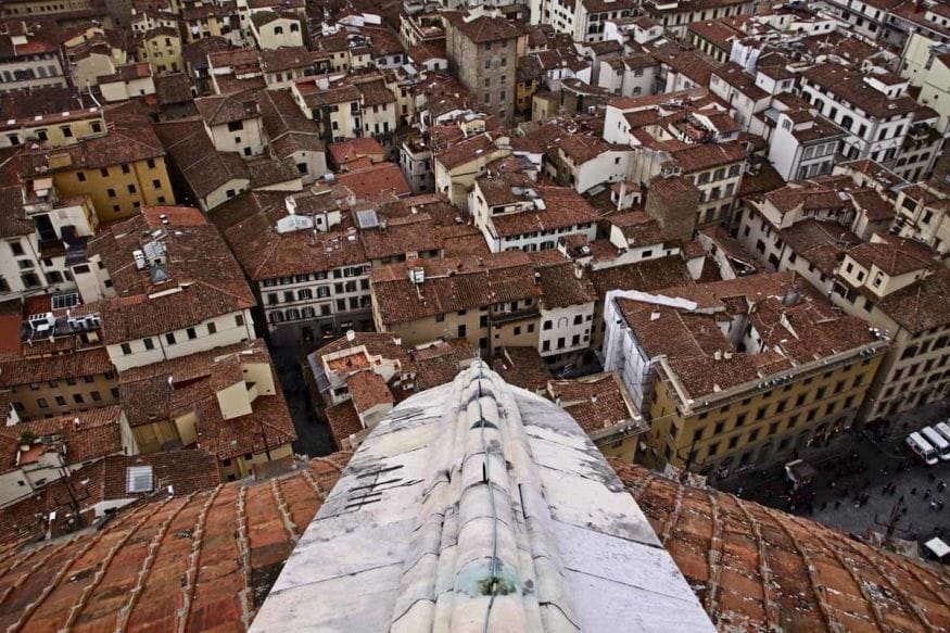 view from brunelleschi dome