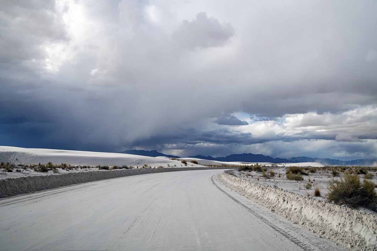 dunes drive white sands