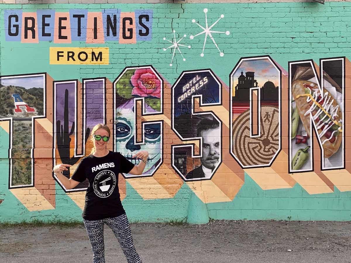 greetings from Tucson mural