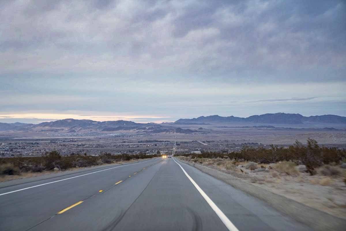 joshua tree driving