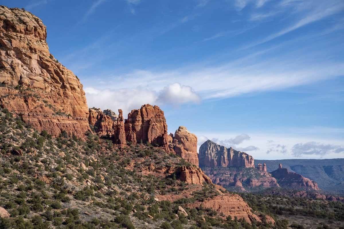 red rocks view sedona arizona