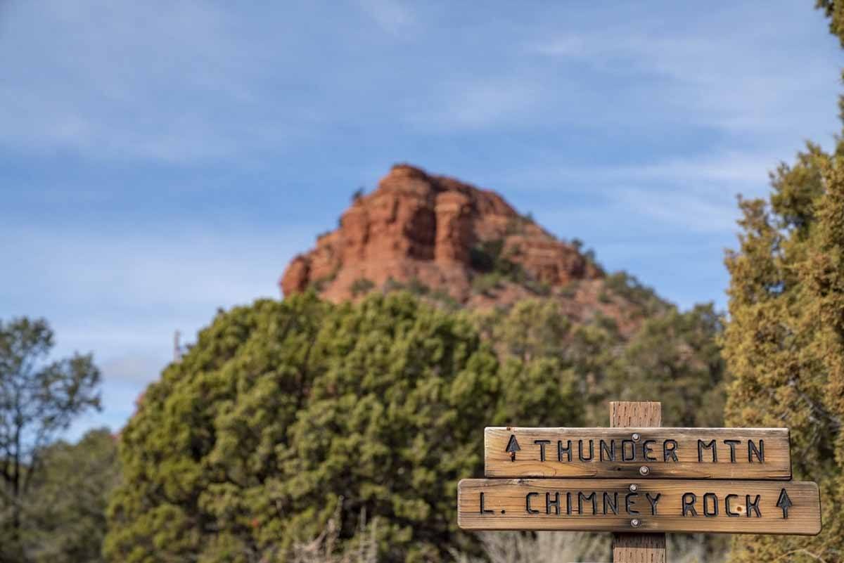 sedona hikes thunder mountain