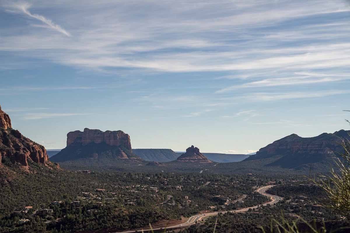 sedona view from airport mesa