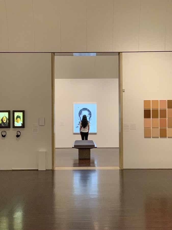 inside blanton museum austin