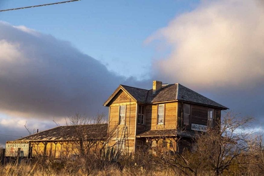 marathon texas abandoned house