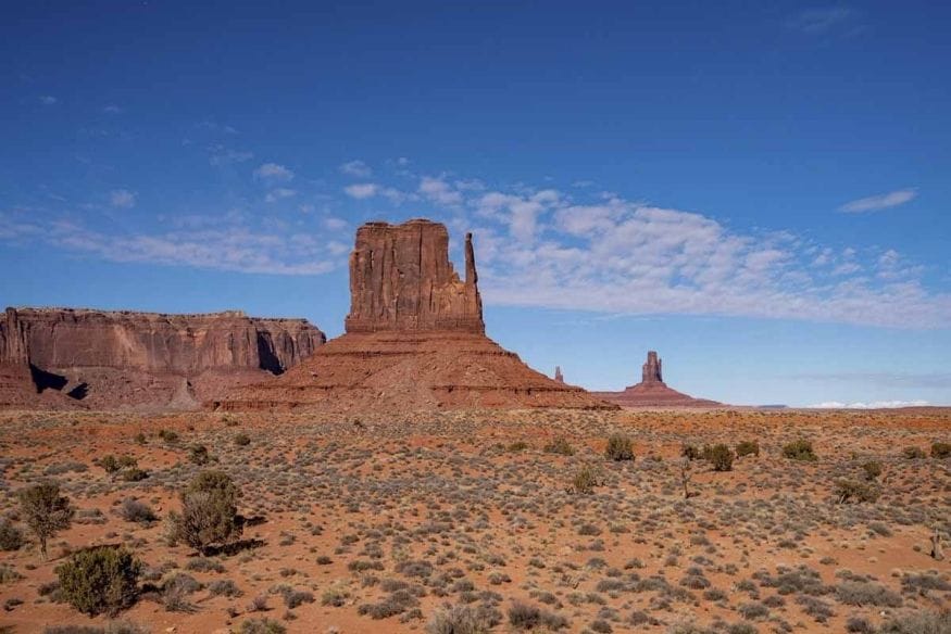 monument valley desert view